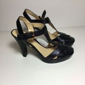 Ralph Lauren Stacked Heel Platform Sandals|| 8.5